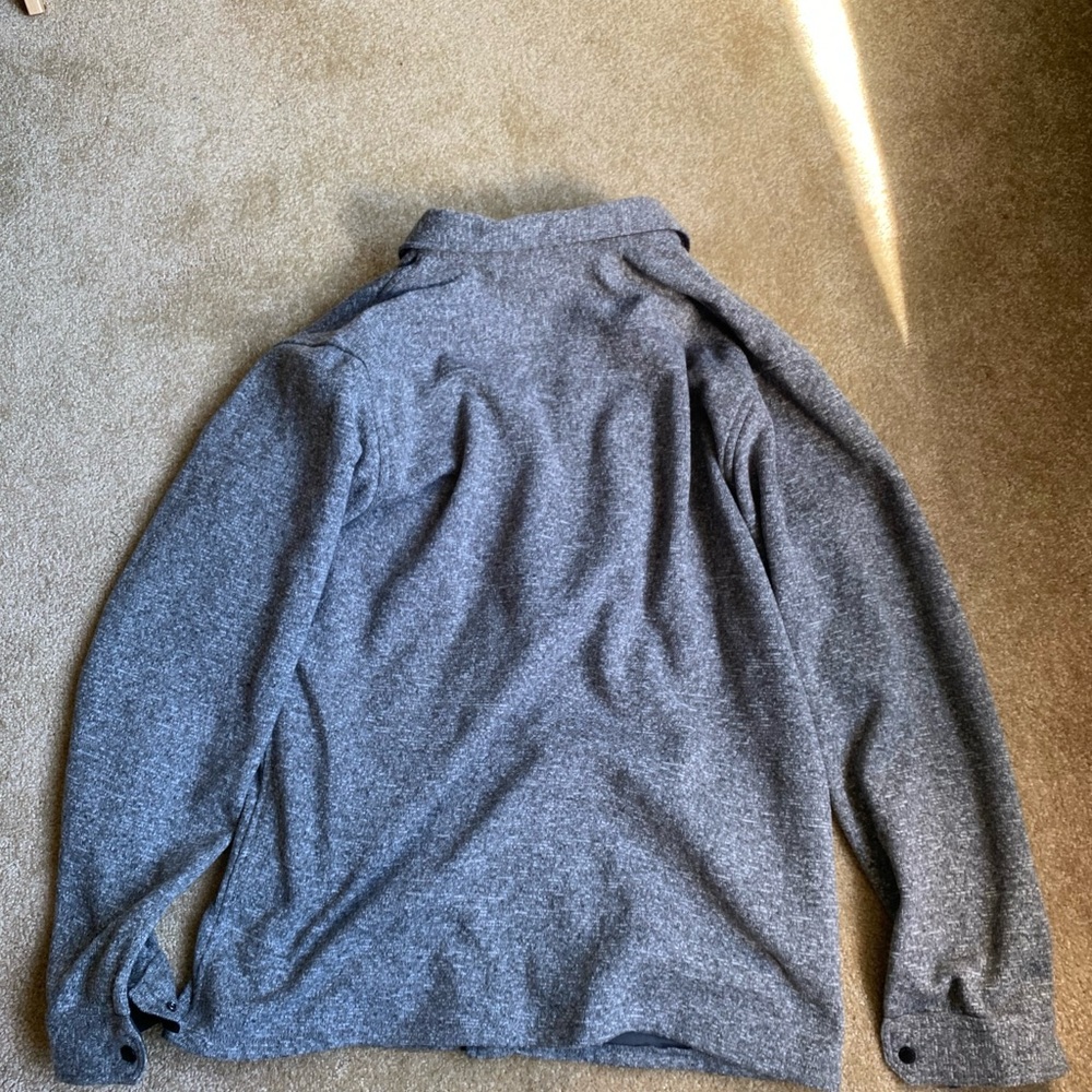 Eddie Bauer Gray Lightweight Shirt Jacket - Picture 4 of 4